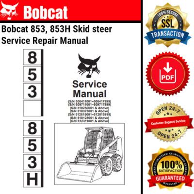 853 bobcat skid steer|bobcat 853 manual pdf.